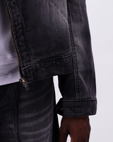 Work Jacket Denim - Aged Black