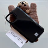 Simple black epoxy bumper case