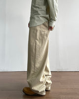 Warp Herringbone Stripe Pants