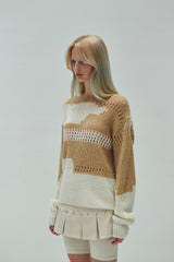 LOOSE COLOR MIX KNIT
