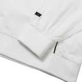 Sports Dept Logo Piping Nylon Pullover - White
