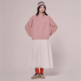 フリースプルオーバーTシャツ(Pink)
