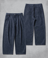 26SS★ Blue Shadow Wide Denim Pants