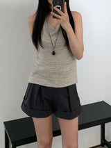 Defnit Draped Knit Tank Top