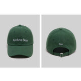 Nus. x Huke Archive ball cap (BLACK)