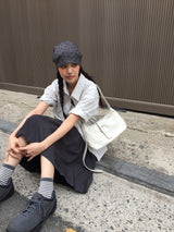 トニービッグバックル ショルダーバッグ (4color)