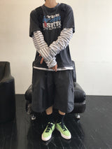 ヘリワークベルトバミューダパンツ5C