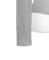 elver slim layer button tee