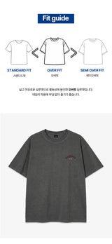 pegasus pigment-dyed short-sleeve t-shirt (3color)
