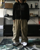 [Fleece] OW ラクーンフーデッドジップアップ (2C)