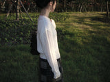 alpa cable cardigan