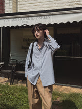 Serendi two-tuck wide pants