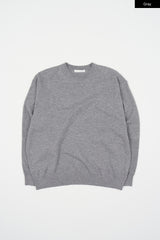 Stan round-neck loose knit