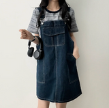 マンスリーポケットサスペンダードレス