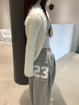 23 patch wide sweat pants(3color)