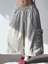 Conti Pig Ropeside Wide Bermuda Pants 3Color