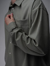 RB53 Boxy Micro-Check Shirt
