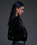 [NF] GARDIS BLESSING PULL ZIP-UP (BLACK)_F24QA953
