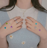 【MADE】 Heart quilting ring