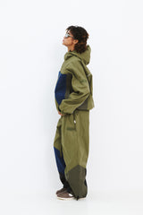 UNUSUAL SUPER WIDE VENTILATION PANTS KHAKI