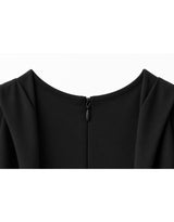 Aveline Cowl Neck Drape Sleeveless Blouse Black