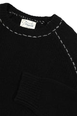Pals Round Wool Knit [Black]
