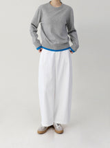 Edge Color Matching Knit