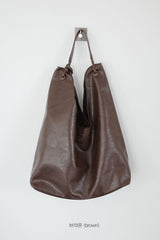 minimal knot shopper bag