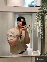  Jake Summer Daily Silket Hachi Round Short Sleeve Knit