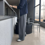 LMN Ries Deep One Tuck Back Banding Wide Slacks (4 colors)