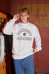 Handlogo sweatshirt / Ash gray [Unisex]