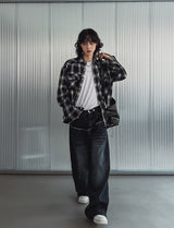 Bully western checked shirt