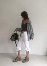 2WAY CAPRI BOOTS CUT PANTS