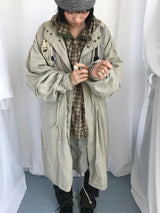ビンテージフォアムードロングジャケット