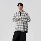 FMACM ベーシックストラクチャーチェックシャツ