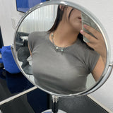 Mild Cotten Ball Chain Necklace
