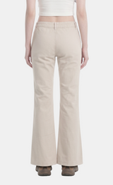 Hesta Zip Cargo Bootcut Pants