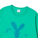 25SS SOLO RABBIT ALIEN SHORT SLEEVE T-SHIRT LIGHT GREEN