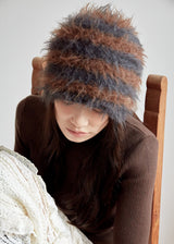 Teddy Bear Beanie - Brown