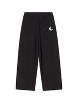 MOON SWEAT PANTS BLACK