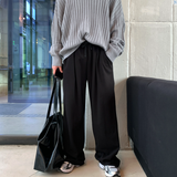  Isabelle Vienna V-Neck Loose Fit Ribbed Long Sleeve Knit