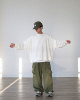  BLOCK HEAVY SIZE SWEATSHIRT 