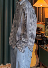 Striped Basic Shirt 2COLOR