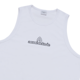 25SS ROUNDING SYMBOL LOGO SLEEVELESS WHITE