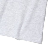 K プリントスリーブレスTシャツ / K PRINTING SLEEVLESS T-WHITE MELANGE