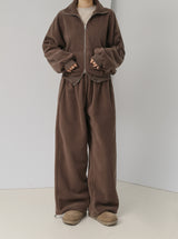 Essential Fleece Zip-Up Set