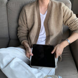 LMN Garment Two-Tone Snap Cardigan (3 colors)