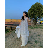 relief flower dress