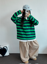 4000SOLD NYLON PINTUCK PANTS