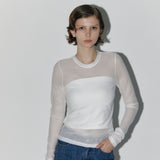 Allure label tee White